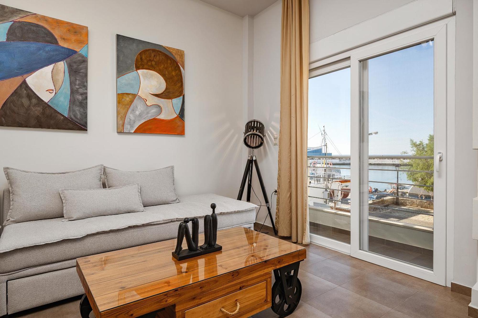Ioanna Bayview Luxury Apartment 依拉佩特拉 外观 照片